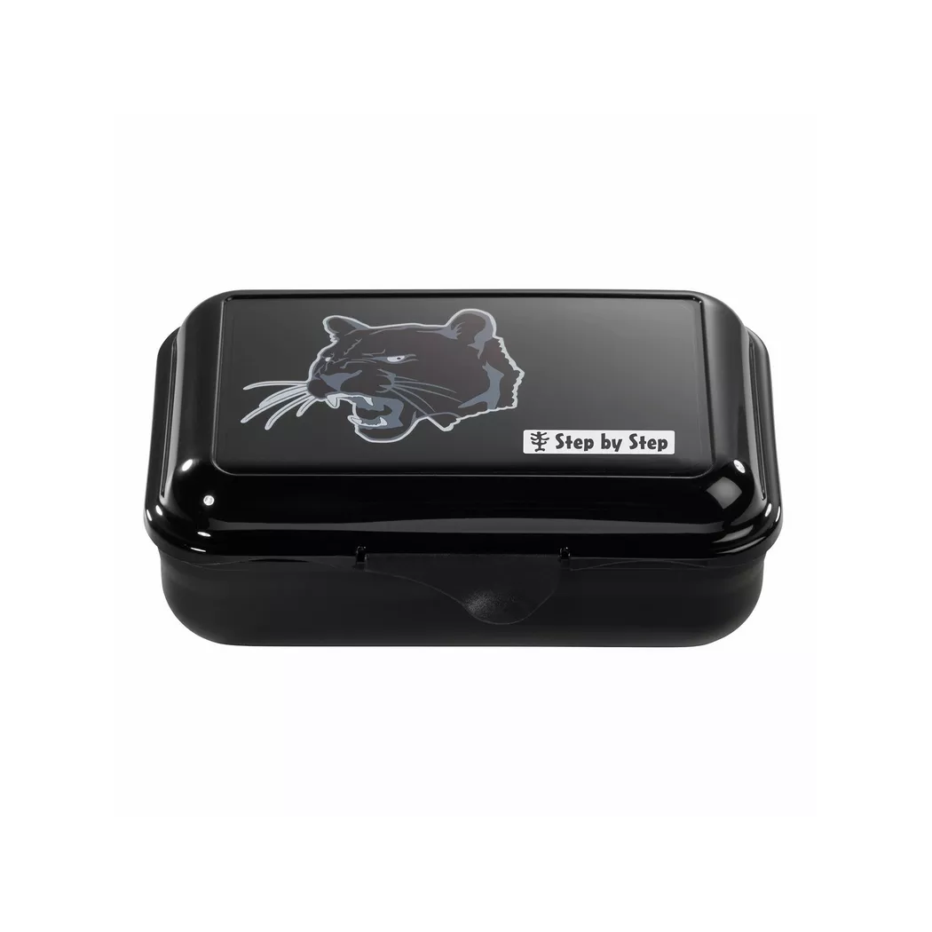 Step by Step - Lunchbox, 17.7X12.9X6CM, Black