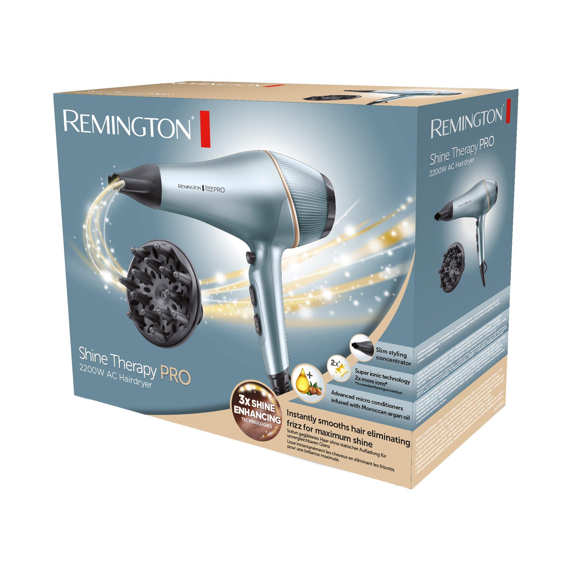 REMINGTON Haartrockner AC9300 Shine Therapy 