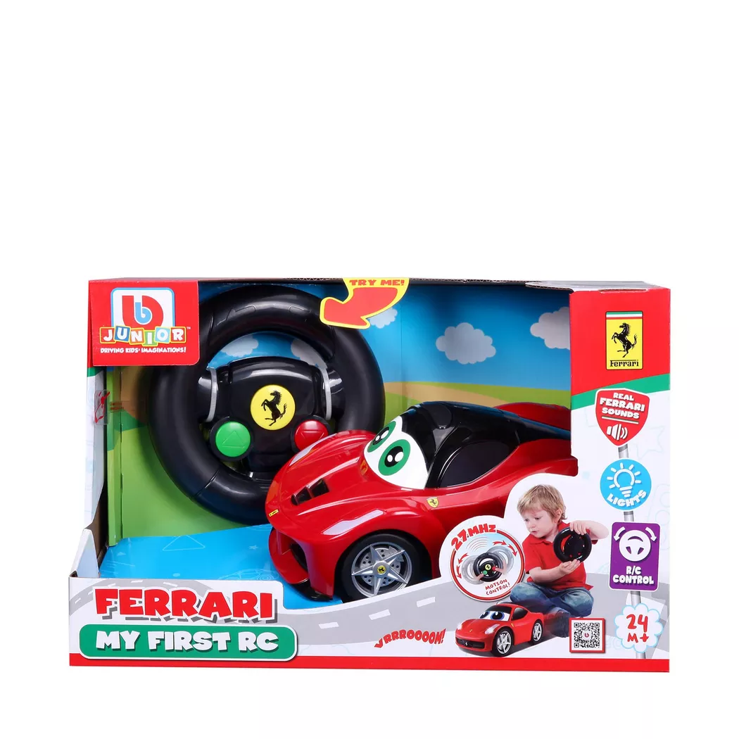 BBJunior - My First RC Ferrari, Rot