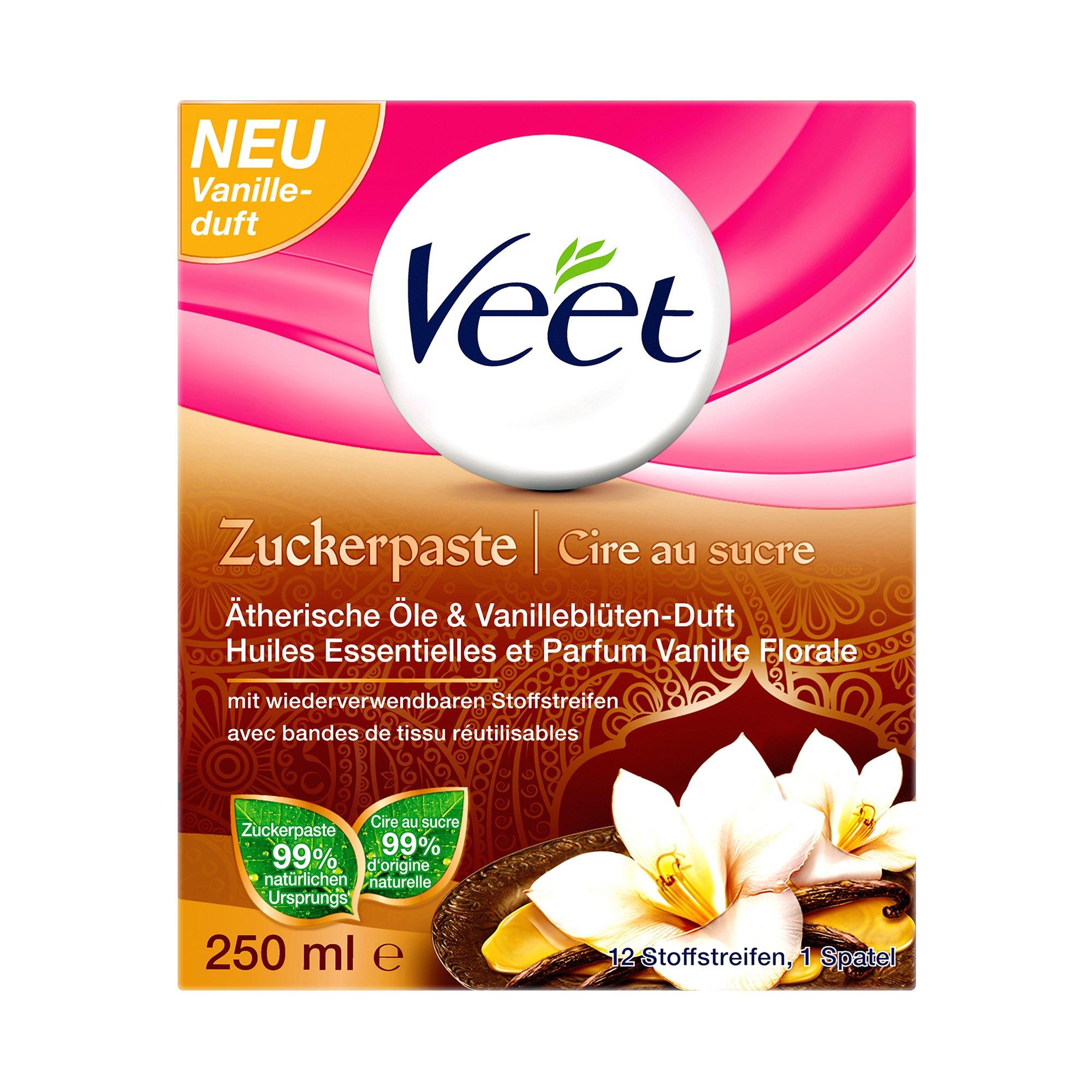 Veet Zuckerpaste Vanille Pasta Di Zucchero Alla Vaniglia 