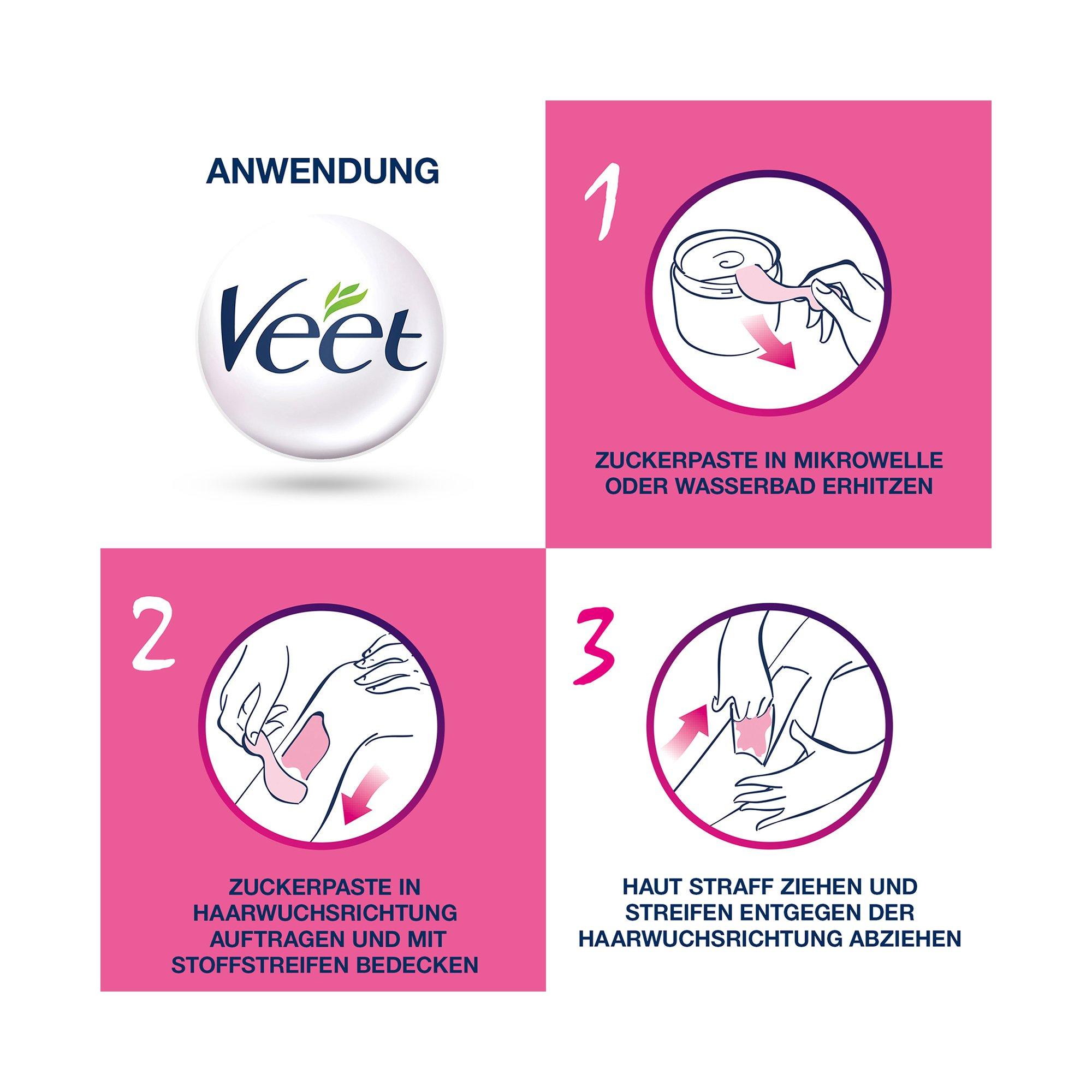 Veet Zuckerpaste Vanille Pâte À Sucre Vanille 