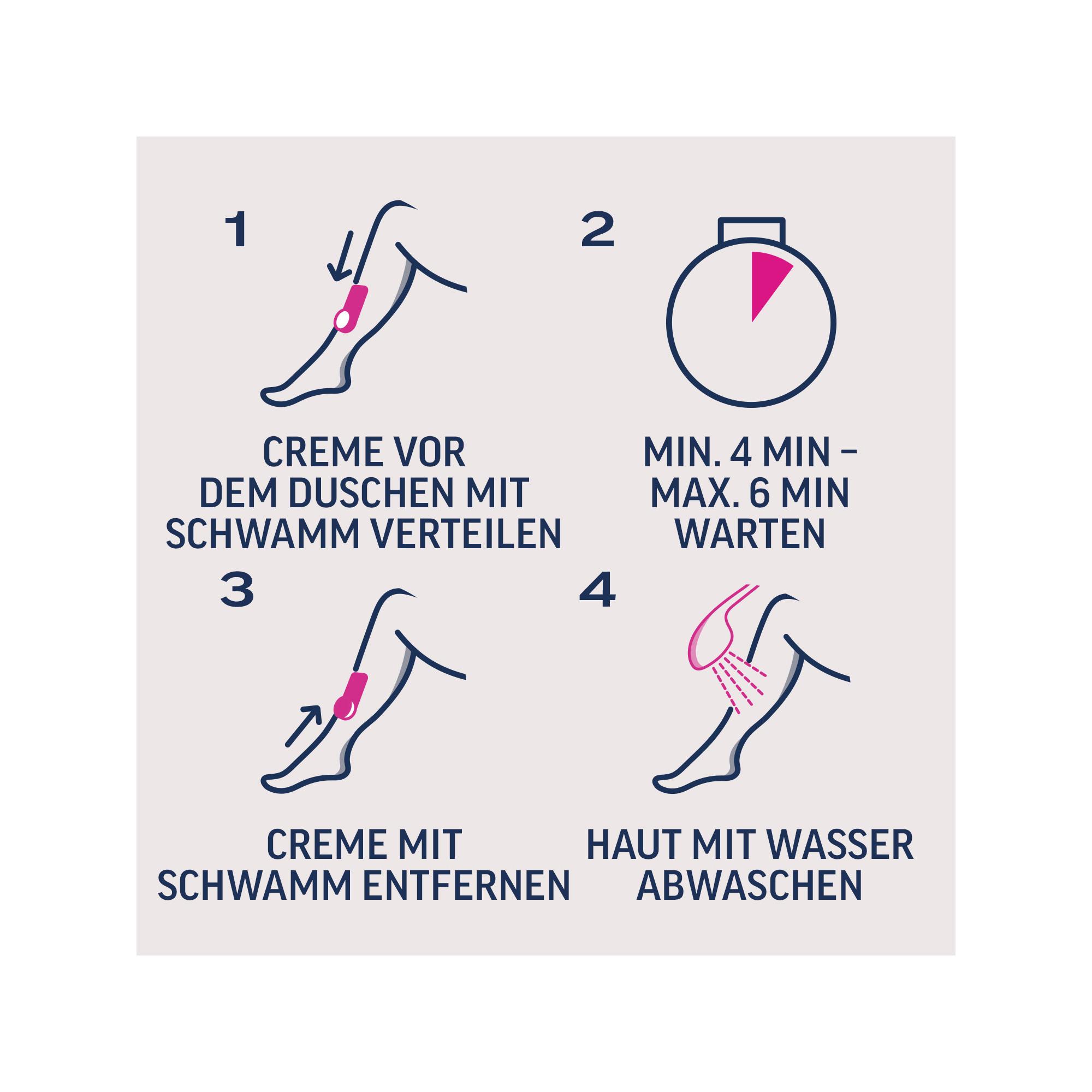 Veet Dusch - Trockene Haut Dusch-Haarentfernungscreme  