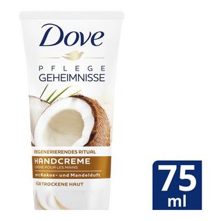 Dove Kokos Crème pour les mains Rituel régénérant au parfum de noix de coco et d'amande 