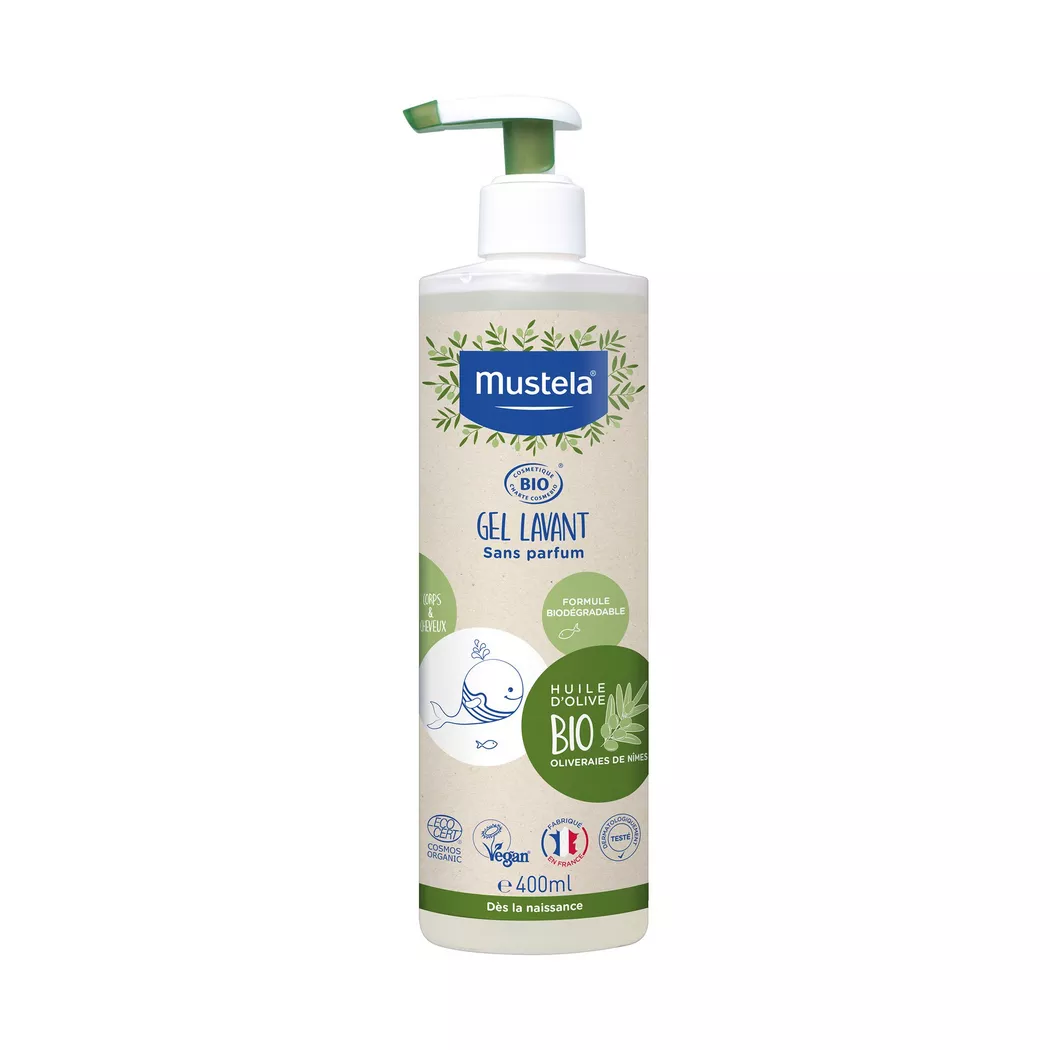 Mustela -  Waschgel Bio 400ml, 400 ml