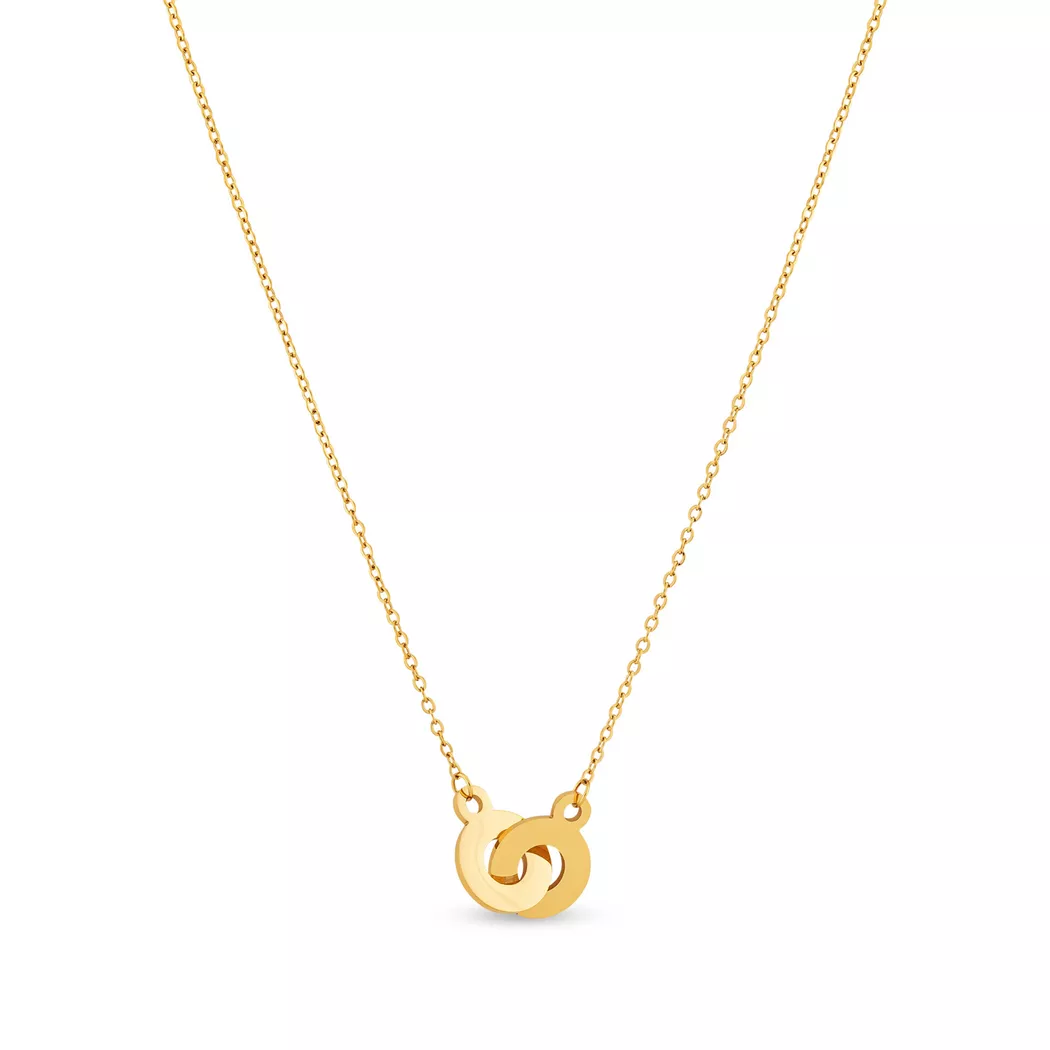 ZAG Bijoux - Halskette, Géométrie variable, 43cm, Gold