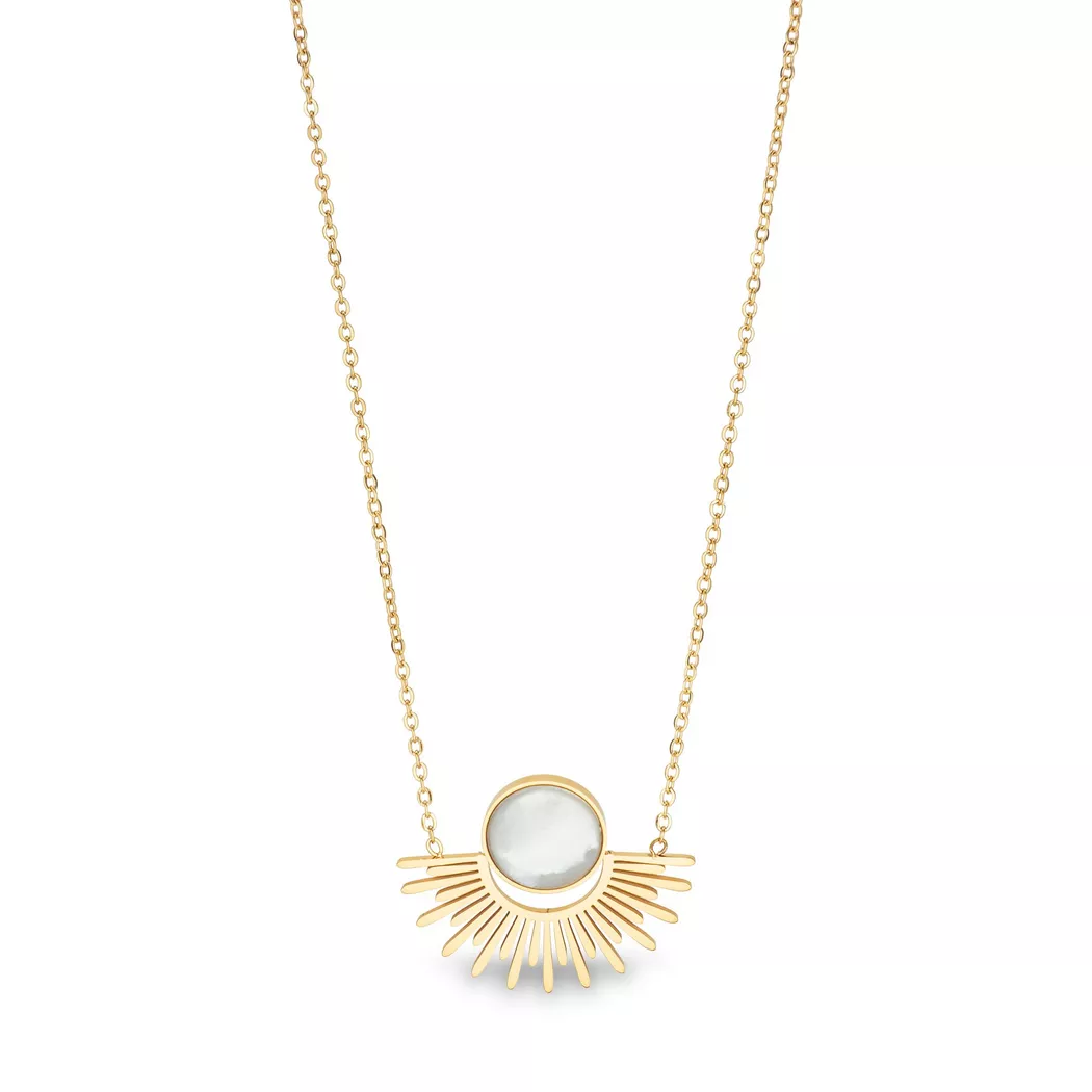 ZAG Bijoux - Halskette, Nature, 43cm, Gold