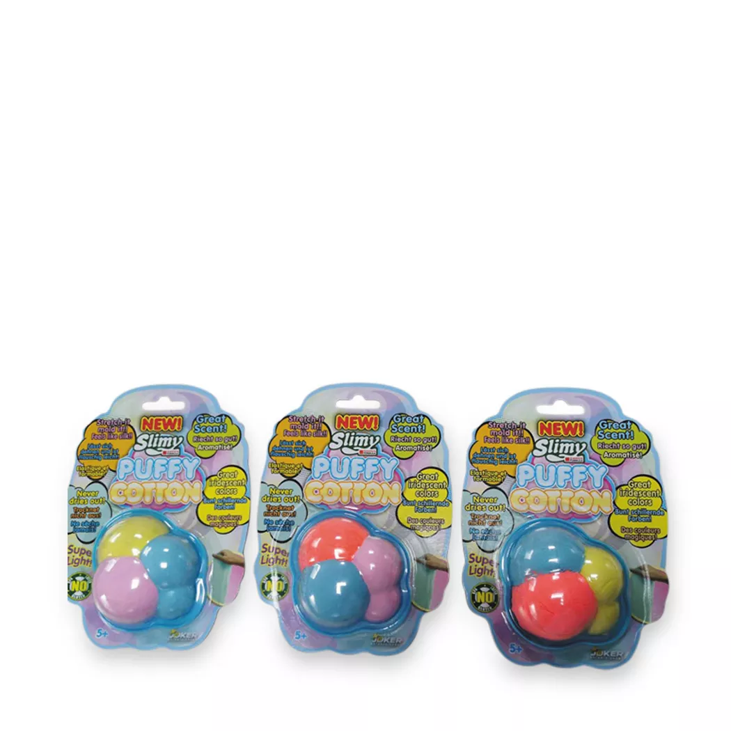 Joker - Slimy Puffy Cotton, Zufallsauswahl, Slimy Puffy Cotton Ass., Multicolor