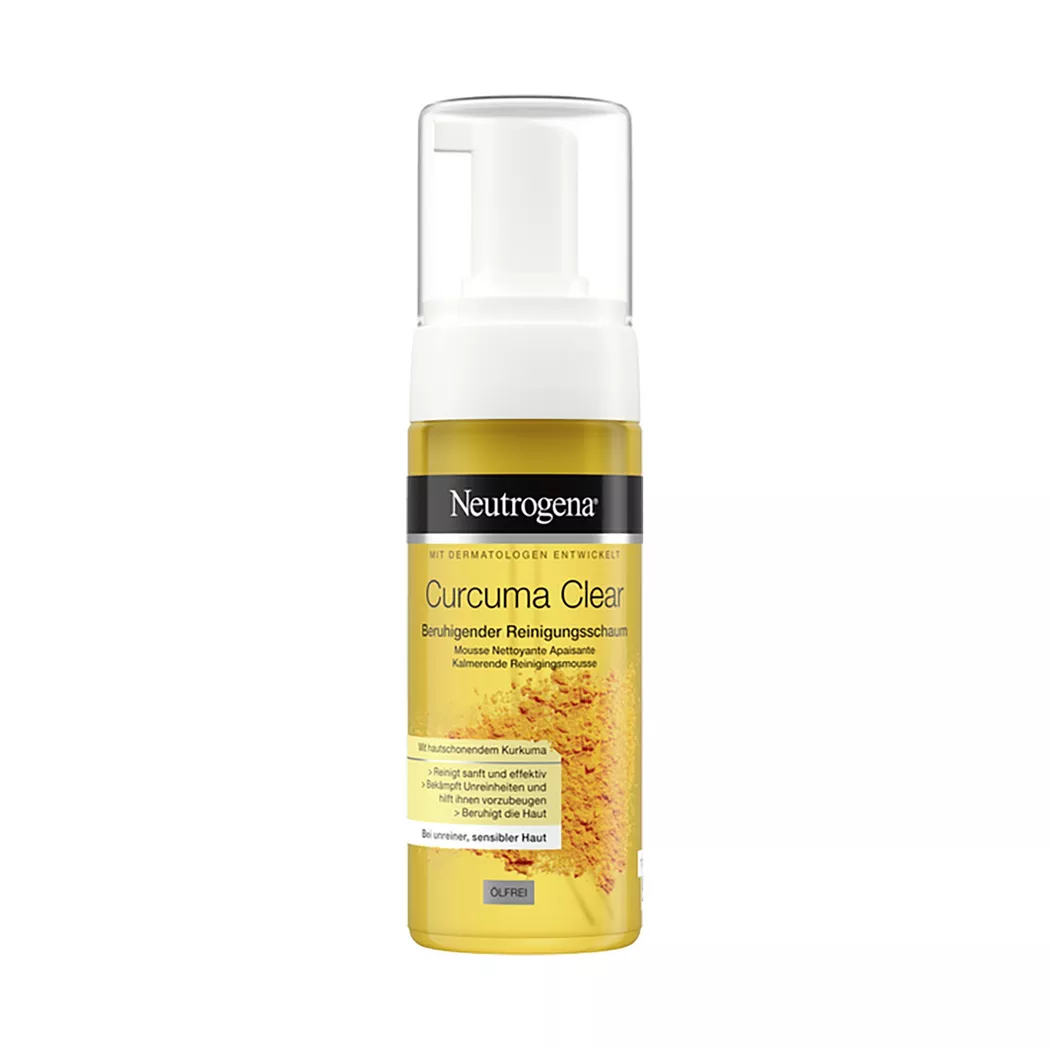 Neutrogena - Curcuma Clean Beruhigender Reinigungsschaum, 150  ml
