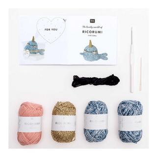 RICO-Design Set de crochet Lucky cat 