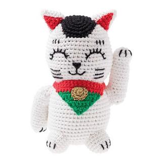 RICO-Design Set de crochet Lucky cat 