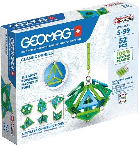 Image of Geomag @ Geomag Panels GREEN line 52p Panels Magnetic Building Set 52, Green Line