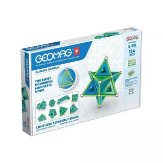 Geomag @ Geomag Panels GREEN line 114 Panels Magnetic Building Set 114, Green Line 