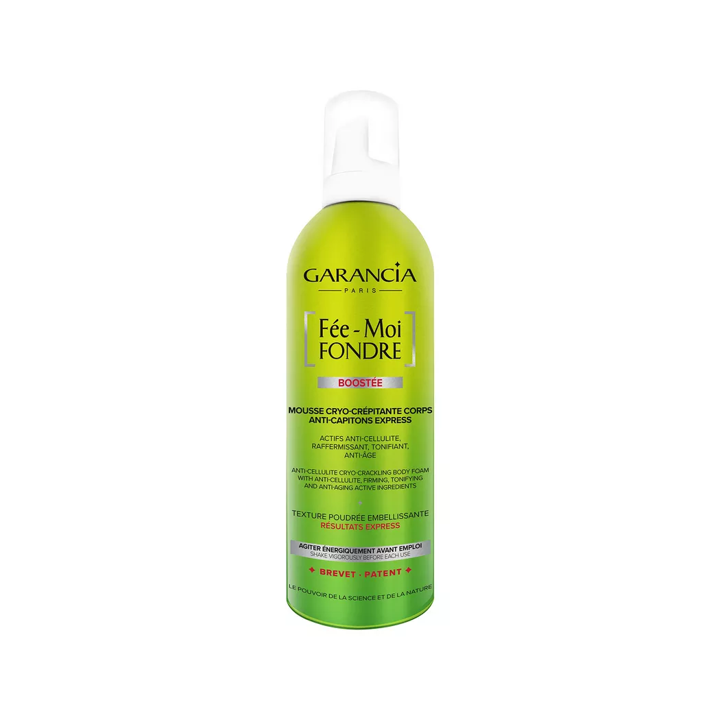 Garancia - Fée-Moi Fondre Boostée, Mousse cryo-crépitante corps anti-capiton express, 400 ml