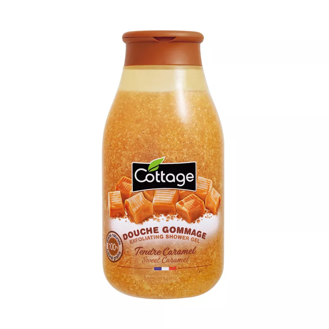 Cottage - Dusche Peeling Karamell, 270 ml