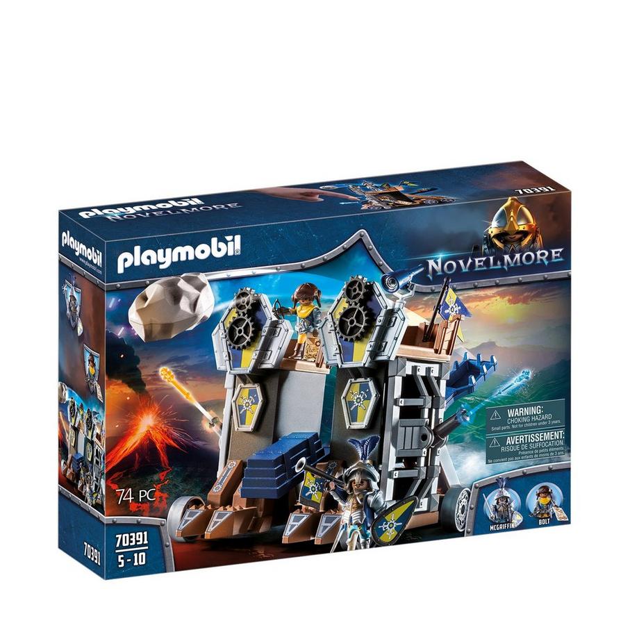 Playmobil  70391 Tour d'attaque mobile des chevaliers Novelmore 