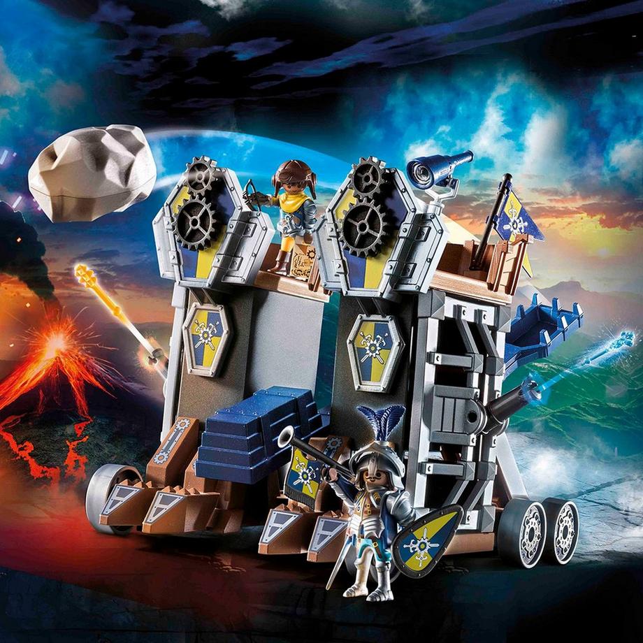 Playmobil  70391 Tour d'attaque mobile des chevaliers Novelmore 