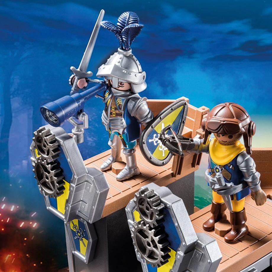 Playmobil  70391 Tour d'attaque mobile des chevaliers Novelmore 