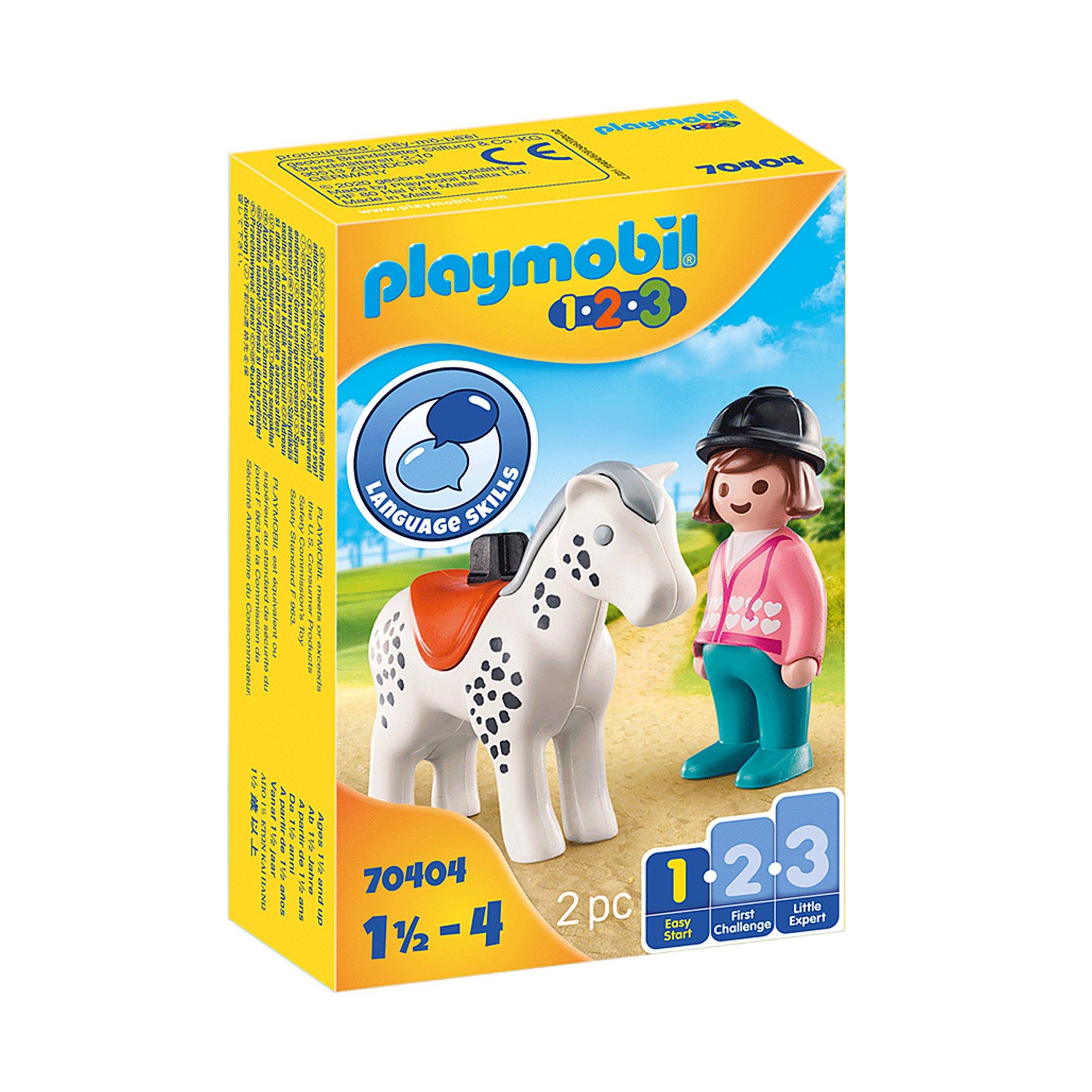 Image of 70404 Reiterin mit Pferd Multicolor