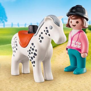 Playmobil  70404 Cavaliere con cavallo 
