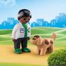 Playmobil  70407 Tierarzt mit Hund 