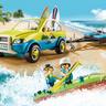 Playmobil  70436 Auto da spiaggia con rimorchio per canoa  