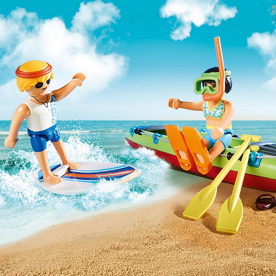 Playmobil  70436 Voiture avec canoë  