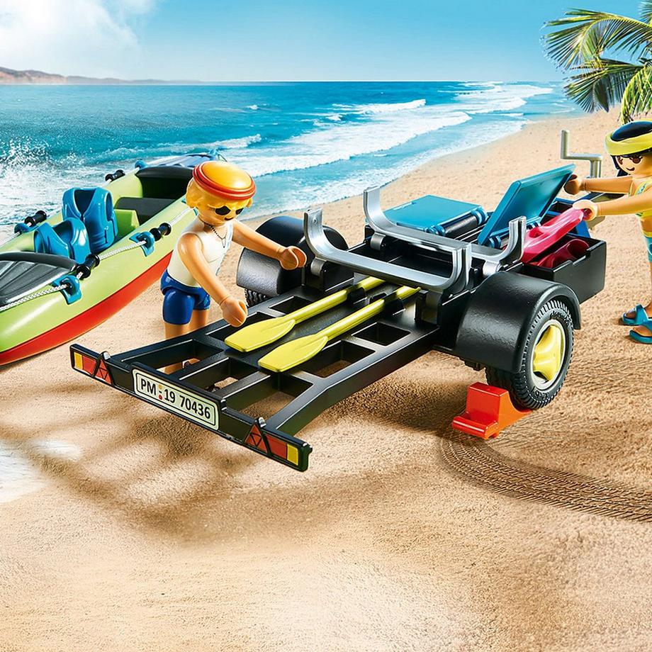 Playmobil  70436 Voiture avec canoë  