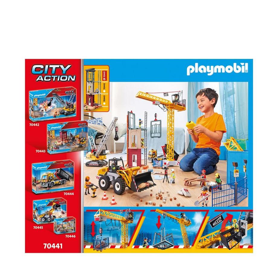 Playmobil  70441 Grue de construction RC avec composant 
