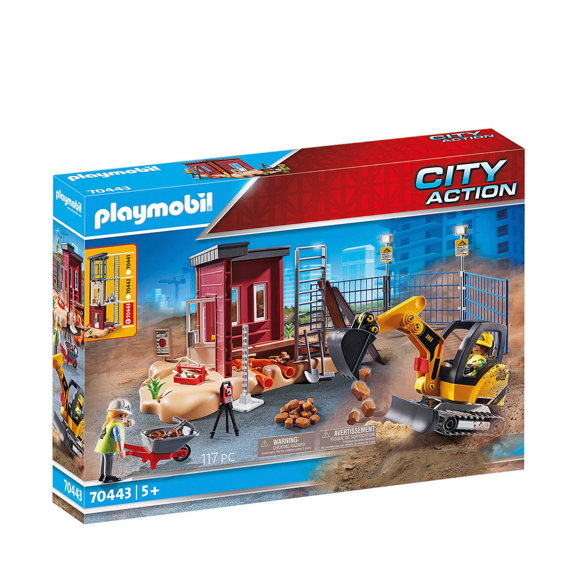 Playmobil  70443 Minibagger mit Bauteil 