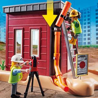 Playmobil  70443 Mini escavatore con cantiere 