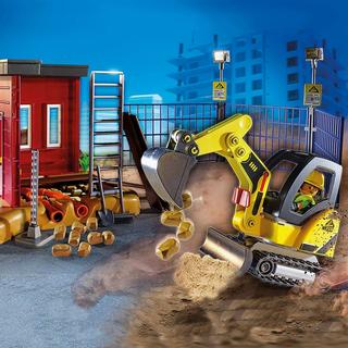 Playmobil  70443 Mini escavatore con cantiere 
