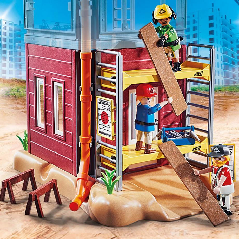 Playmobil  70446 Echafaudage avec les artisans 