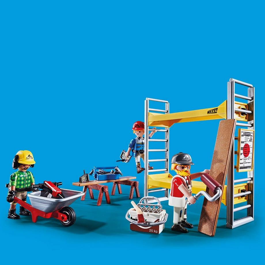 Playmobil  70446 Echafaudage avec les artisans 