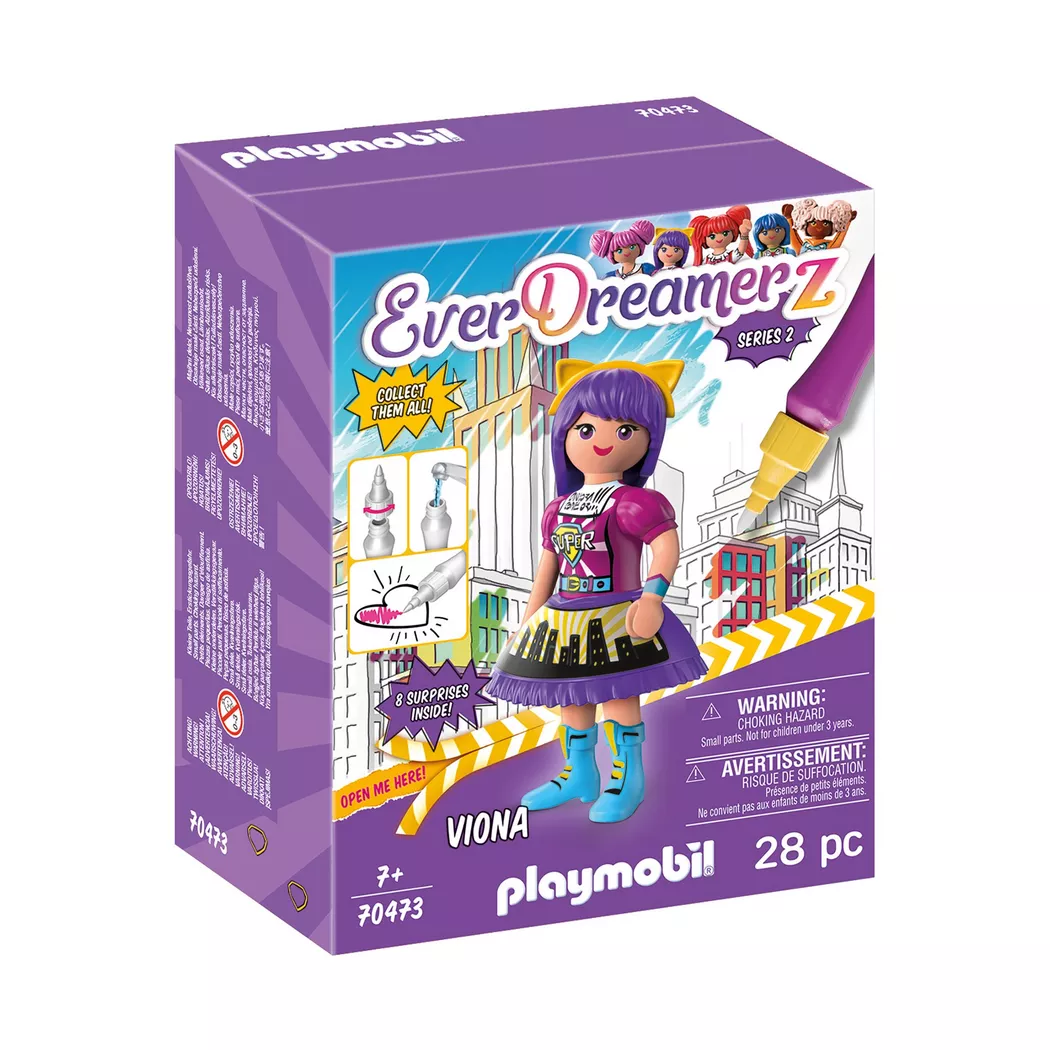 Playmobil - 70473 Viona Comic World, Multicolor