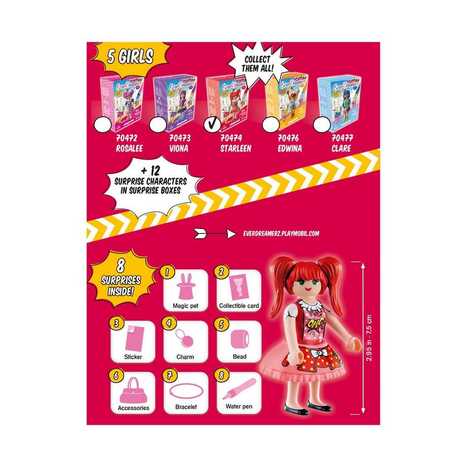 Playmobil  70474 Starleen nel Mondo dei Fumetti  