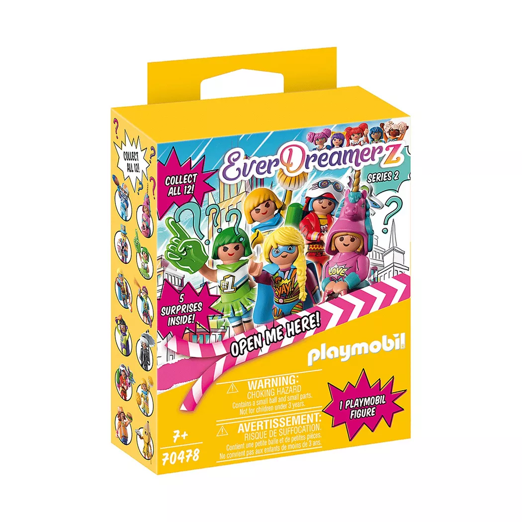 Playmobil - 70478 Überraschungsbox - Comic World, Multicolor