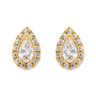 L' Atelier Gold 18 Karat by Manor  Set Collier/Ohrschmuck 