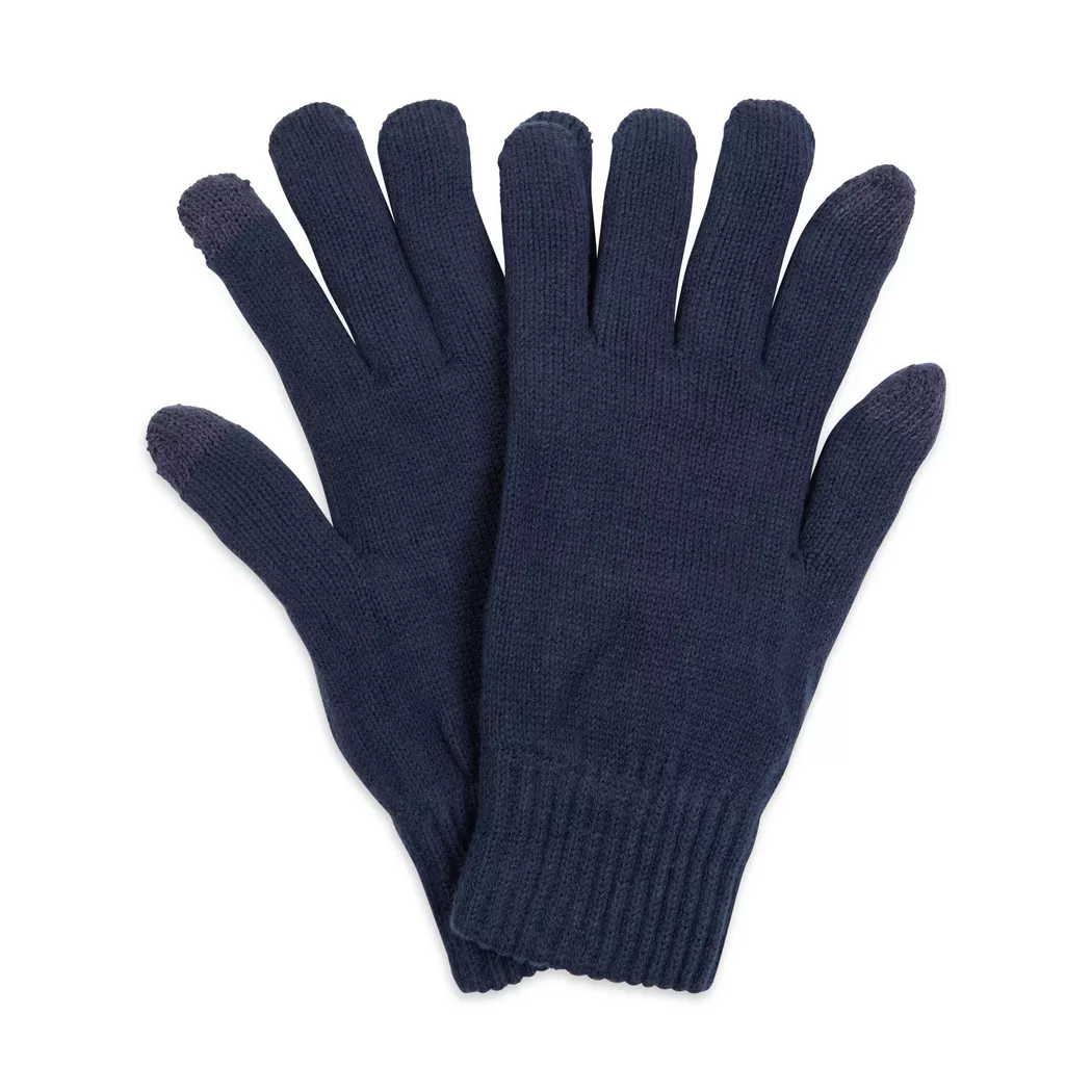 Manor Man - Strickhandschuhe, für Herren, Marine, Größe L/XL
