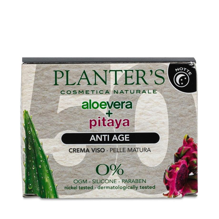 Planters ALOE MATURE SKIN REVITALIZING NIGHT CREAM Aloe Vera Peaux Matures Crème Visage Nuit 