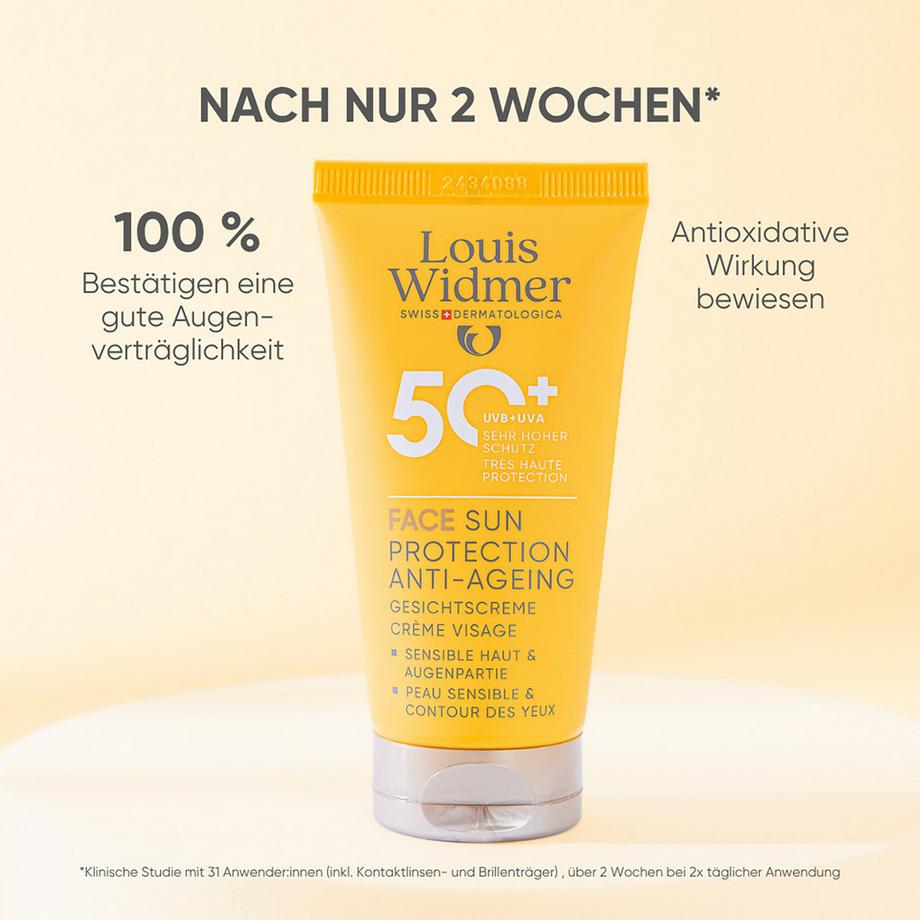 Louis Widmer  Protezione solare viso anti-età 50+ 