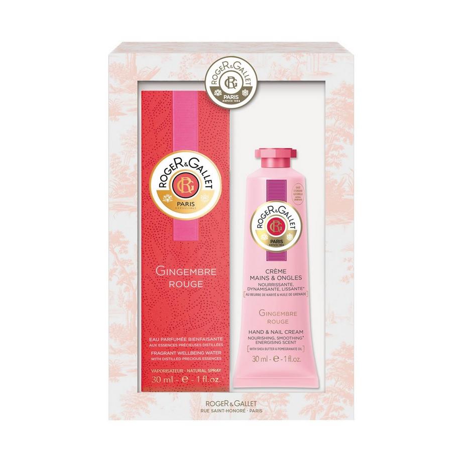 ROGER & GALLET  Frühlingsset Roter Ingwer + Handcreme 