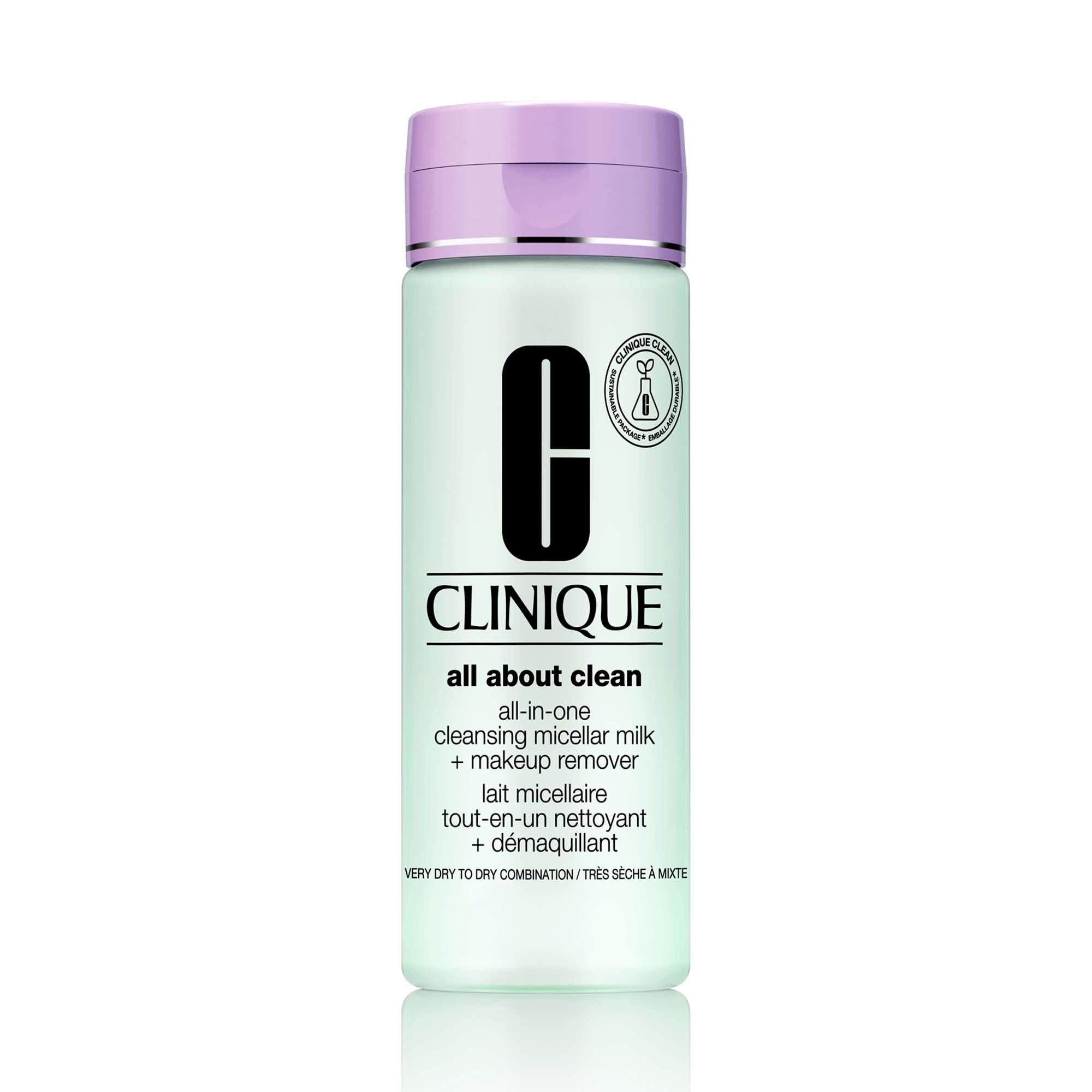 Image of CLINIQUE All-in-One Cleansing Micellar Milk + Makeup Remover 1 & 2 - 200ml