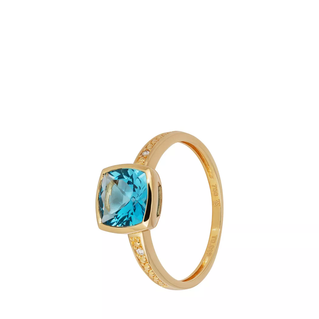 L' Atelier Gold 18 Karat by Manor - Ring, 52, Gelbgold