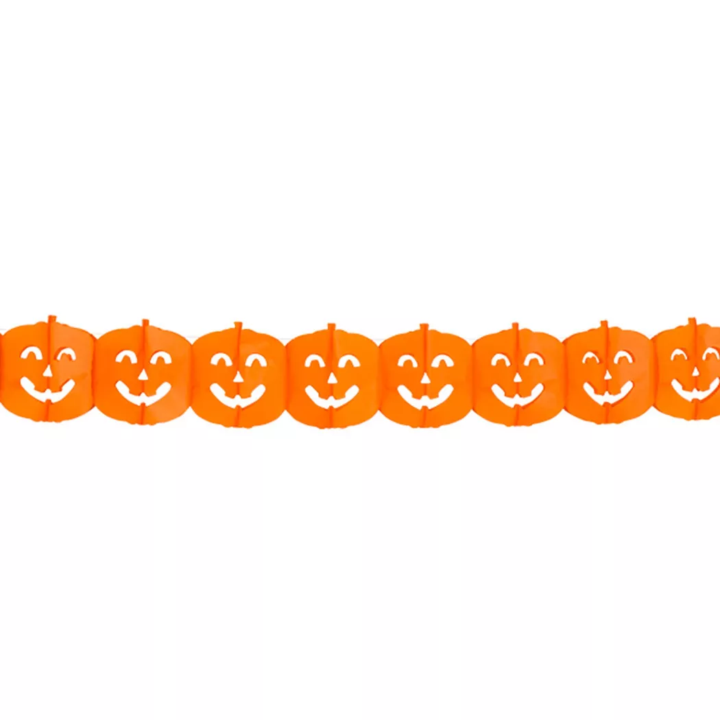 Boland - Girlande Kürbis, 4 m, Orange