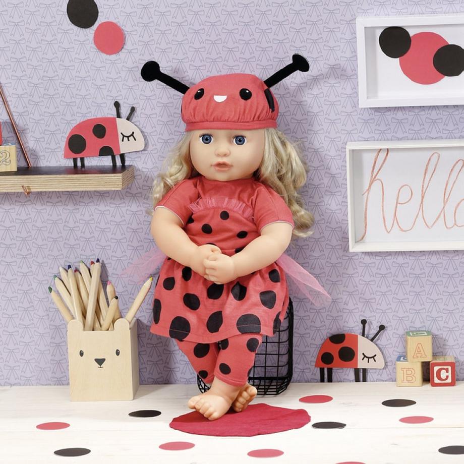 Zapf creation  Dolly Moda Tenue Coccinelle 