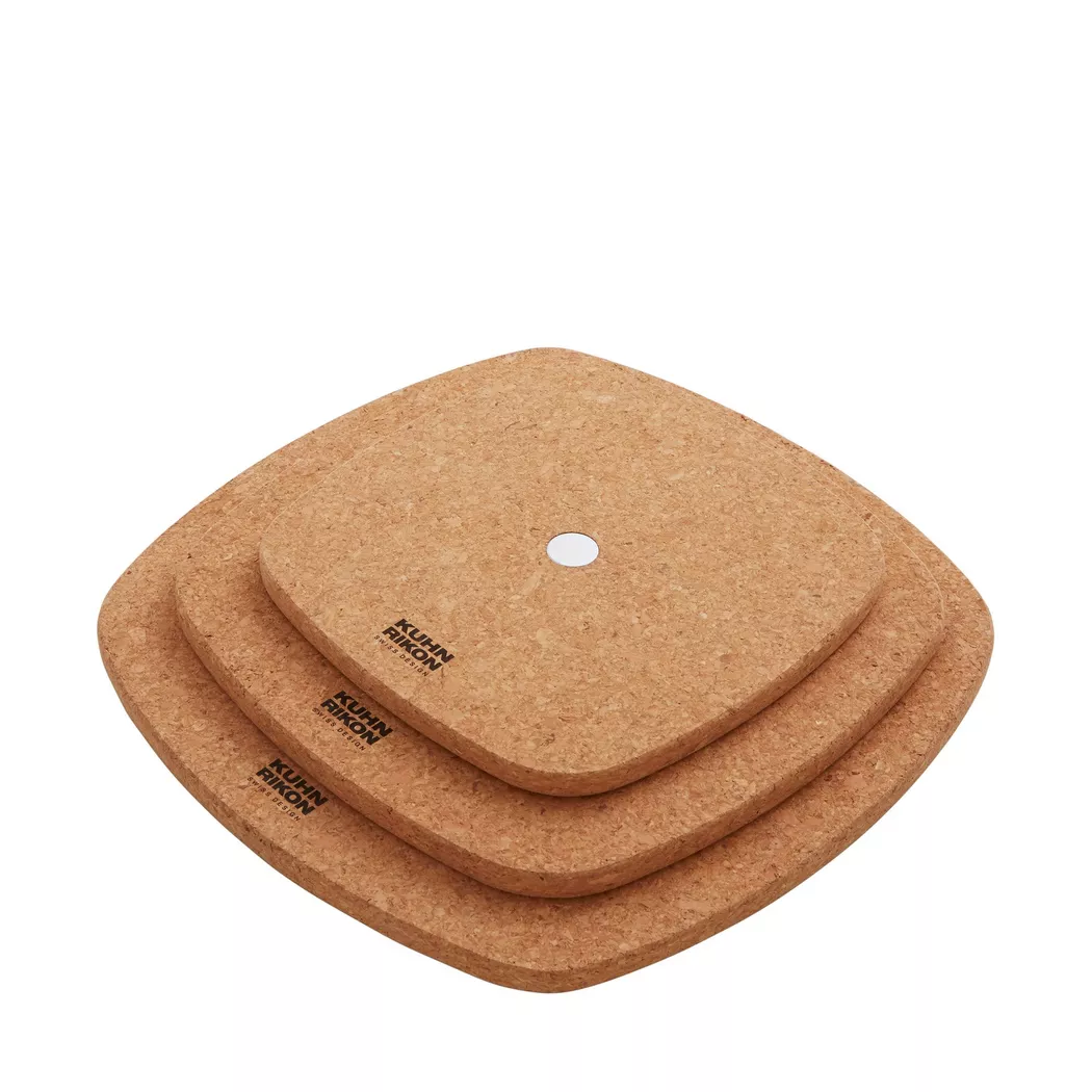 Kuhn Rikon - Pfannenuntersetzer-Set, 3, Beige