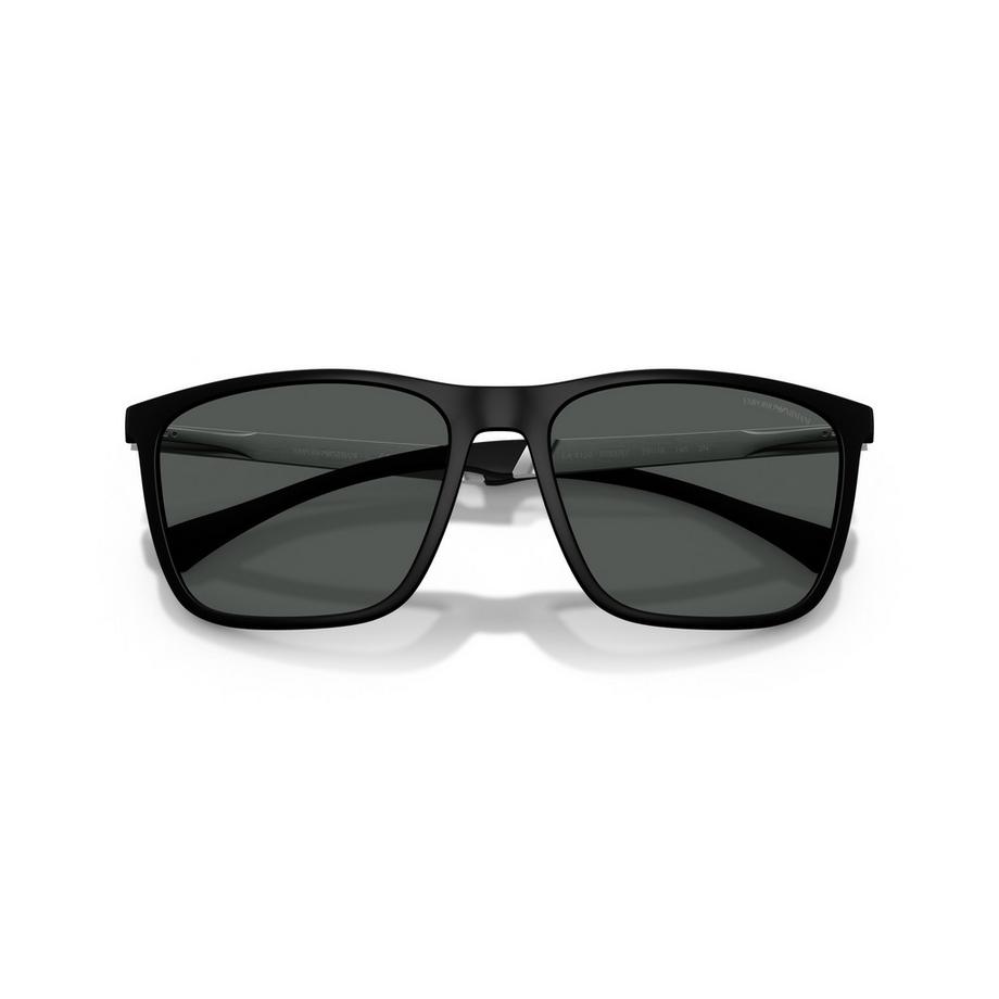 EMPORIO ARMANI Lunettes de soleil rectangulaires  