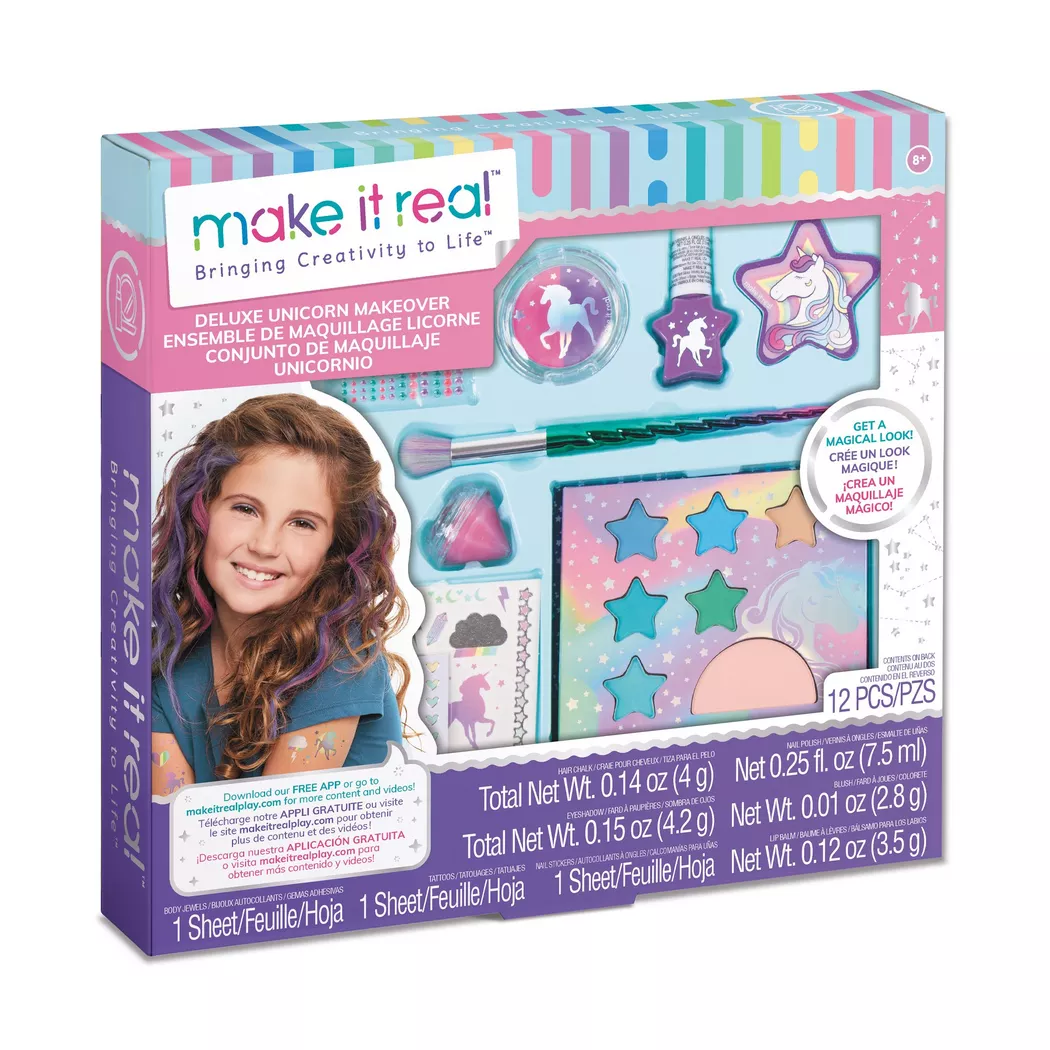 make it real - Einhorn Beautyset, Multicolor