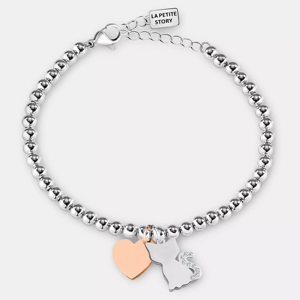 La Petite Story - Armband, 20cm, Silber