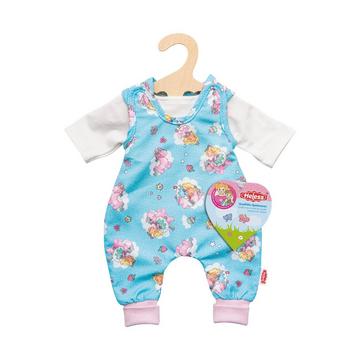 Strampler mit T-Shirt, Einhorn Emil & Fee Emma, für Puppen